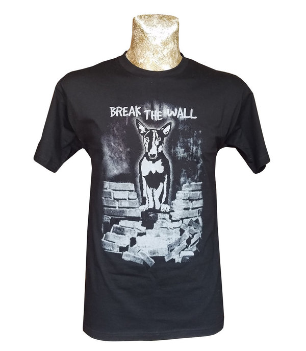 T-Shirt "BREAK THE WALL - Bullterrier"