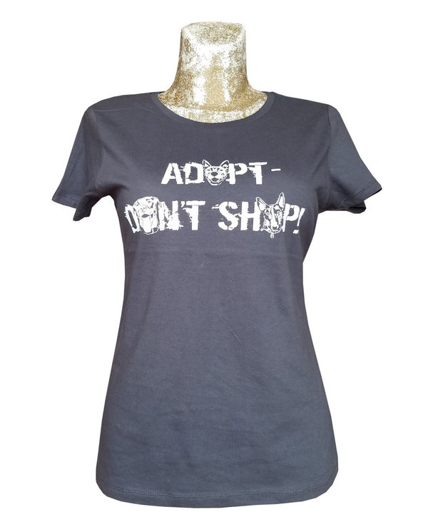 T-Shirt "Adop't - don't shop"