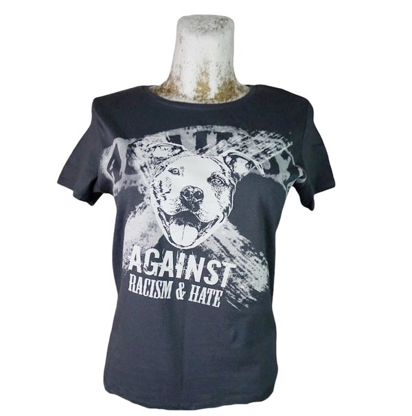 T-Shirt "AGAINST RACISM & HATE - Vol. II" - grau